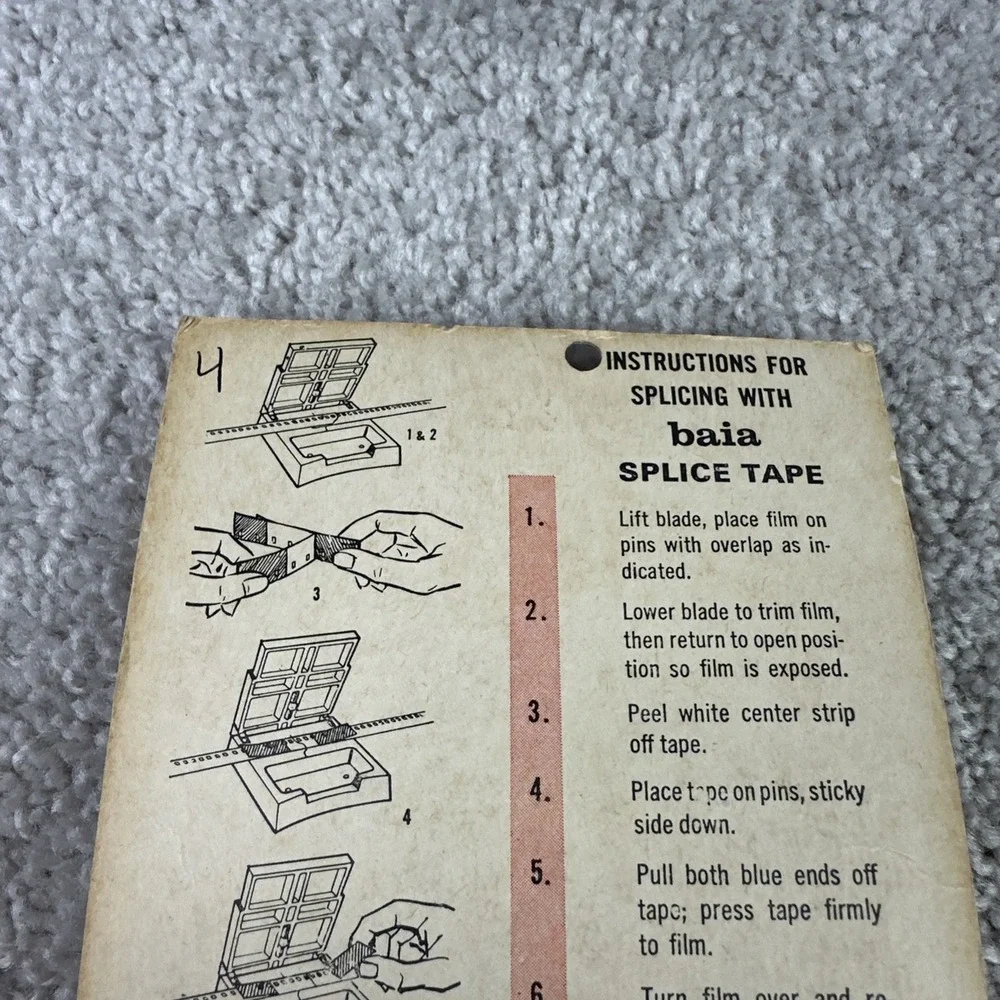 Baia Uniflex Tape Slicer for 8 or‎ 16mm Movie Film
